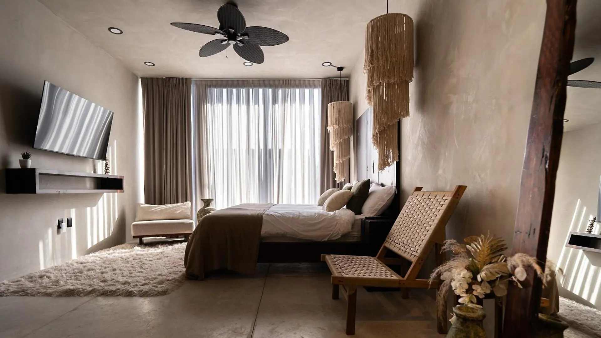 Design Luxury 3Br Villa With 3 Pools, Stunning Rooftop, Boho Style, Near Beach Tulum 0*,  Mexico